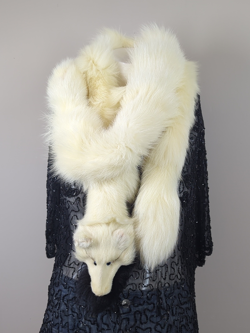 Real Fur Fox Stole Scarf - Women Accessories